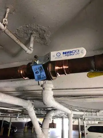 Copper pipe repair and valve work for Backflow Testing in Sarasota Springs